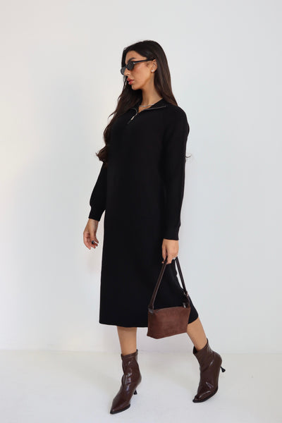 שמלה סריג גולף ריצרצץ