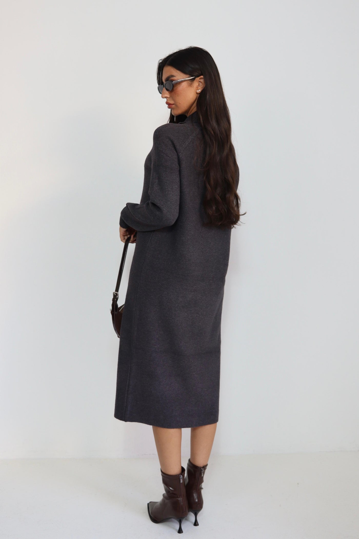 שמלה סריג גולף ריצרצץ