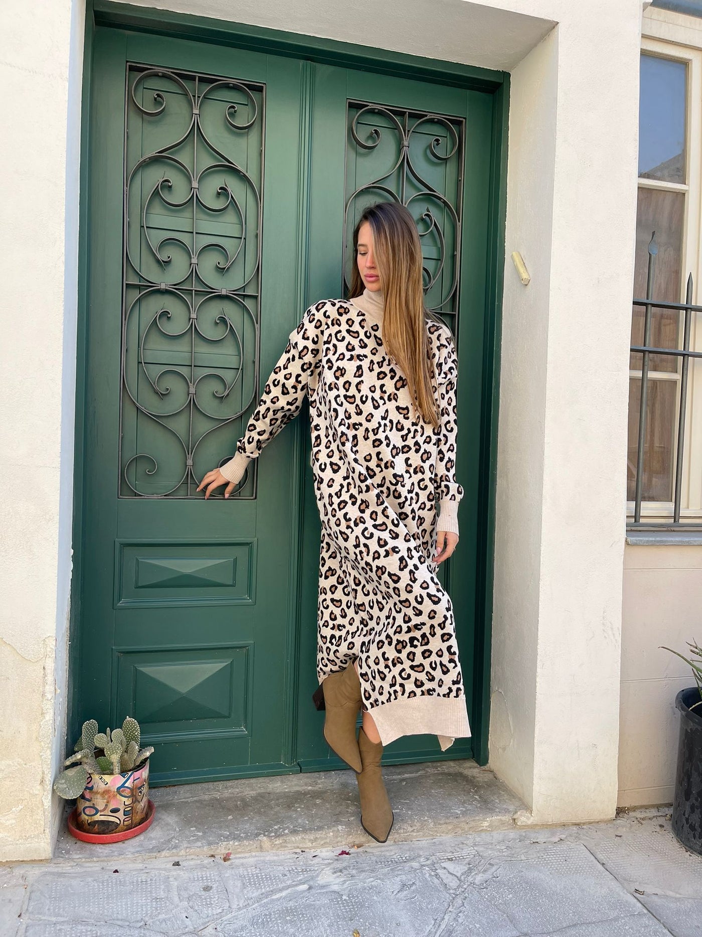 שמלה סריג גולף